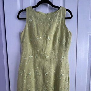 Eye-catching Jessica Howard Cocktail Dress - Avocado Green